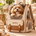 qorziva™ Cozy Pet Carrier Backpack