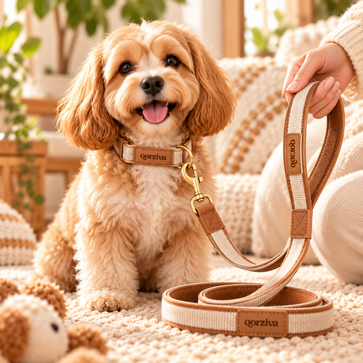 qorziva™ Pet Collar & Leash Set