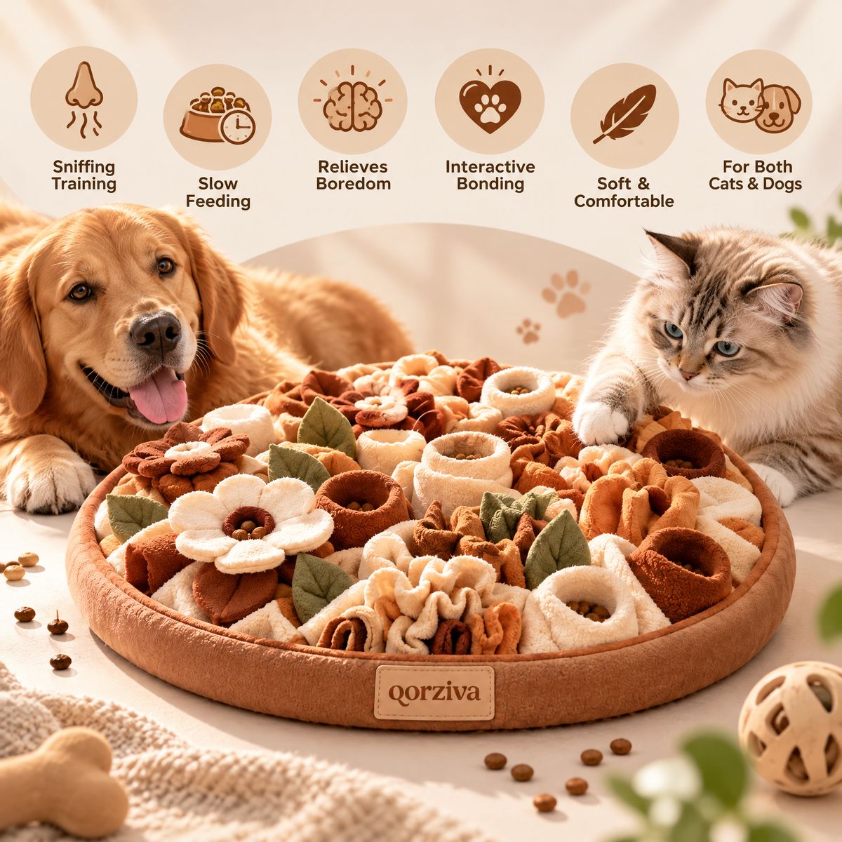qorziva™ Snuffle Feeding Mat