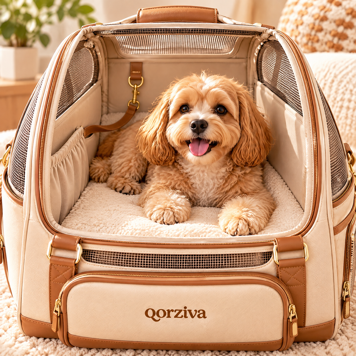 qorziva™ Cozy Nest Pet Lounge