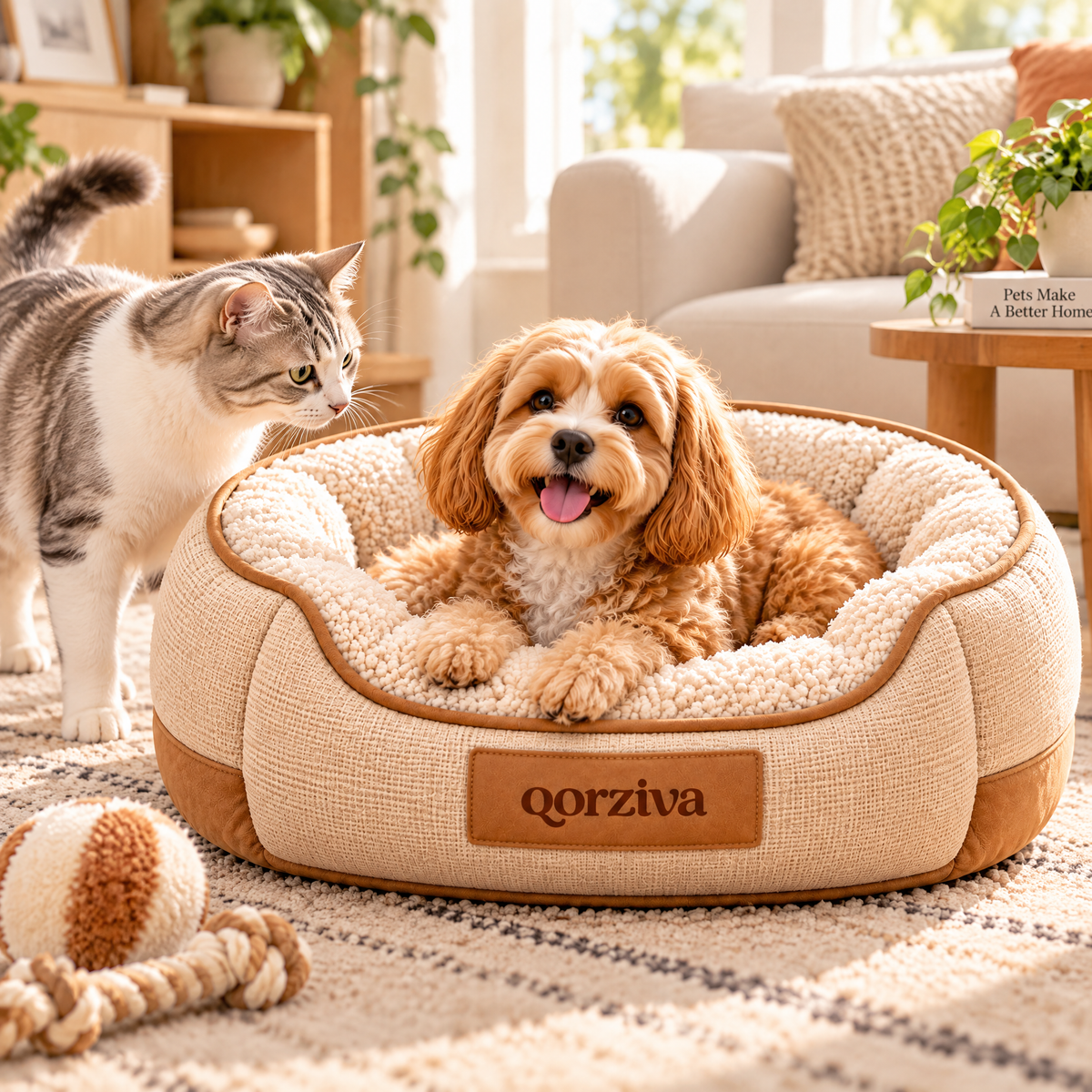 qorziva™ Cozy Cloud Pet Bed
