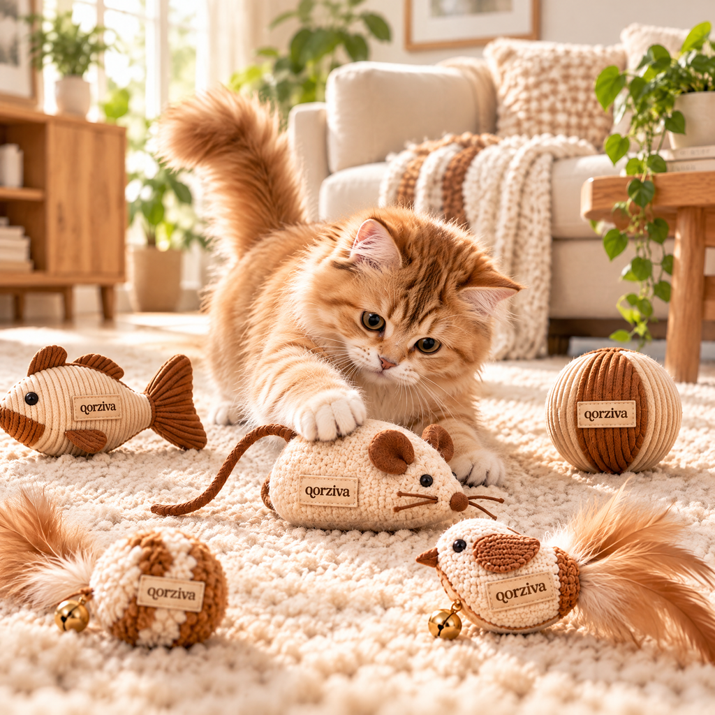 qorziva™ Cozy Cat Play Collection