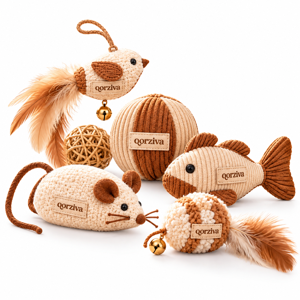 qorziva™ Cozy Cat Play Collection